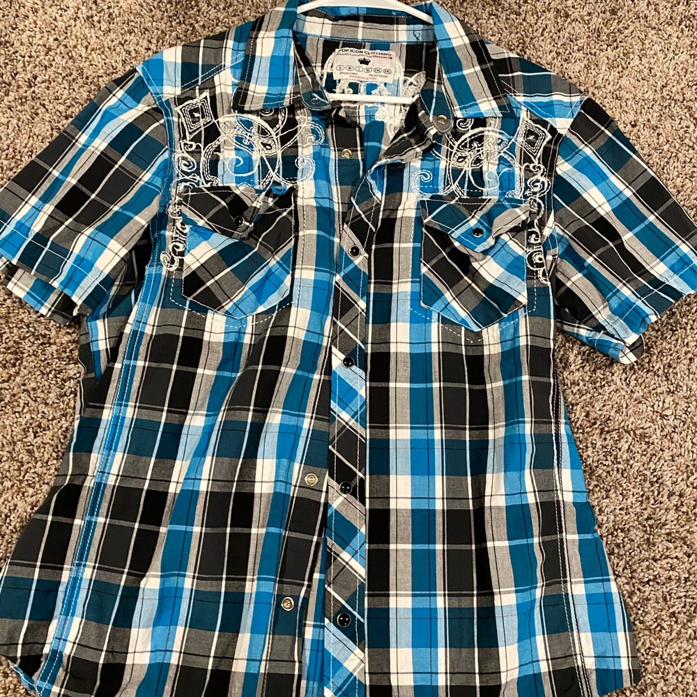 Buckle Button Up Shirt